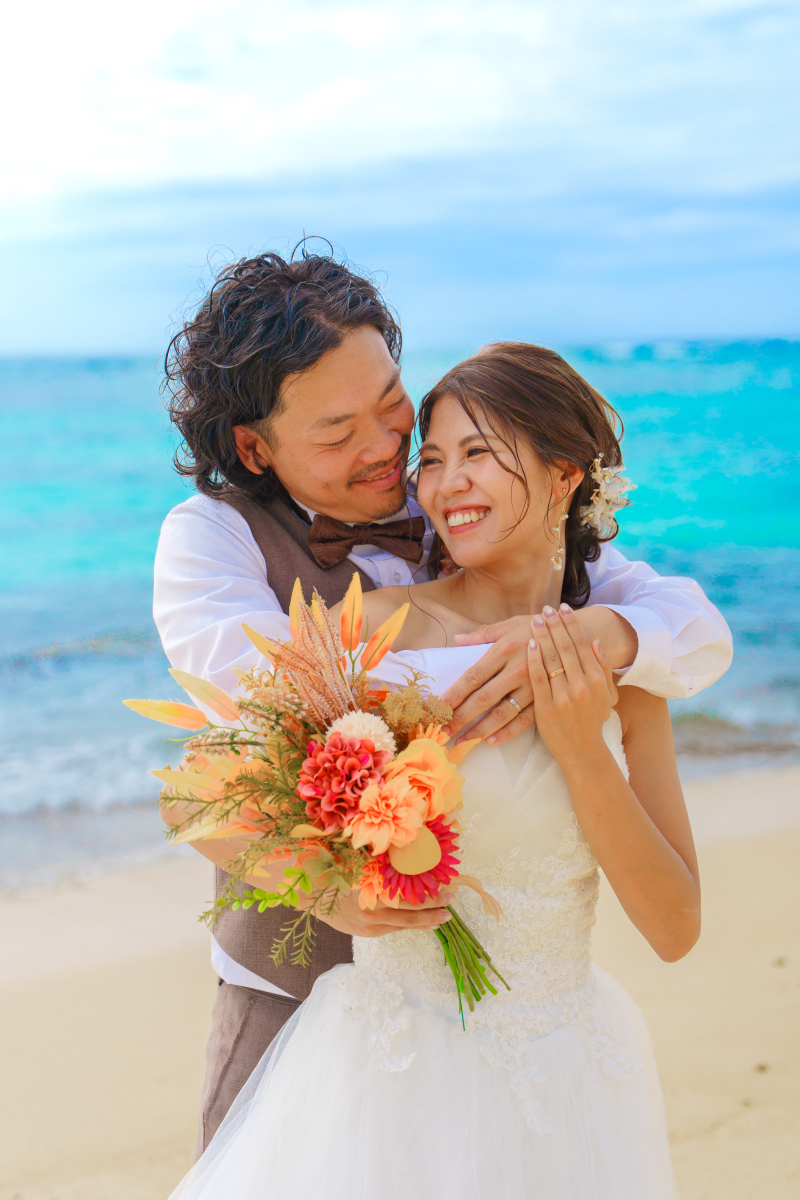 バックハグのお返し♡