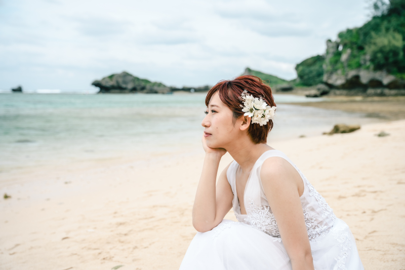 新婦さんソロショット