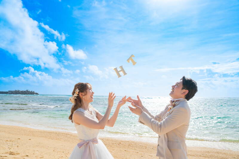 大人っぽい中にも遊び心を入れた撮影