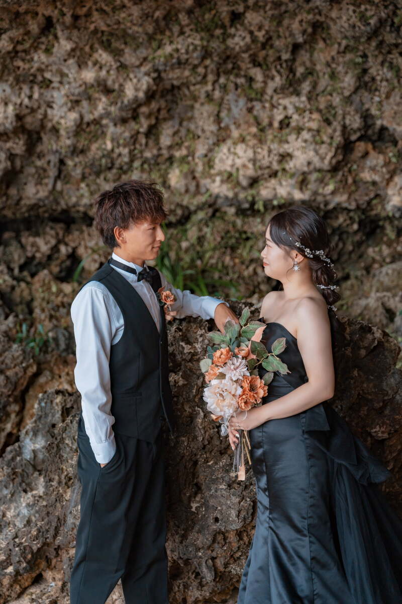 洞窟でオシャレに