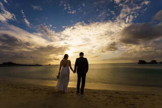 晴天とサンセット