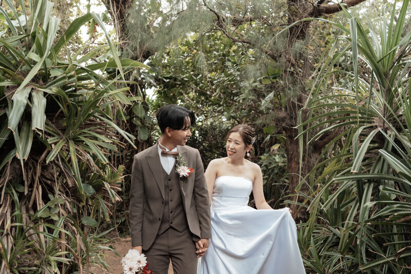 見つめ合いショット