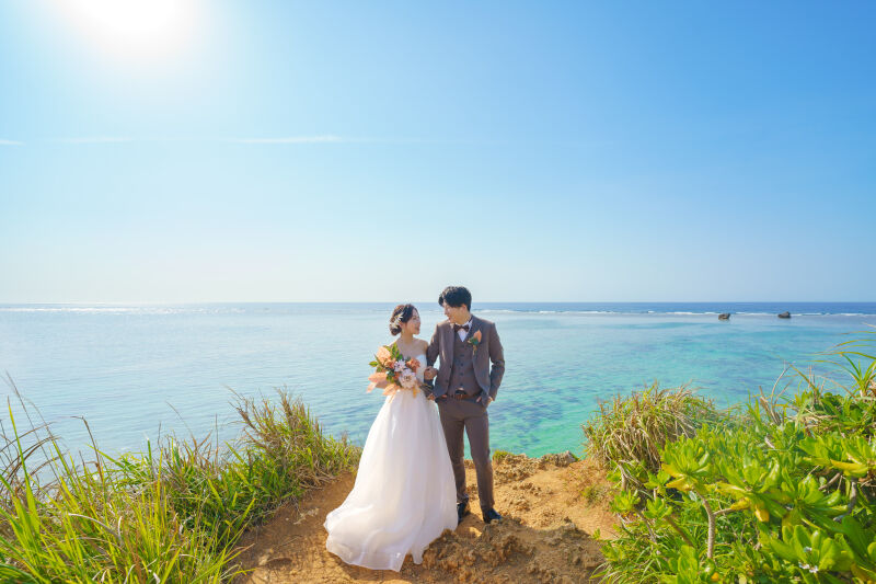 見つめ合いショット