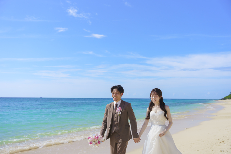海辺をお散歩