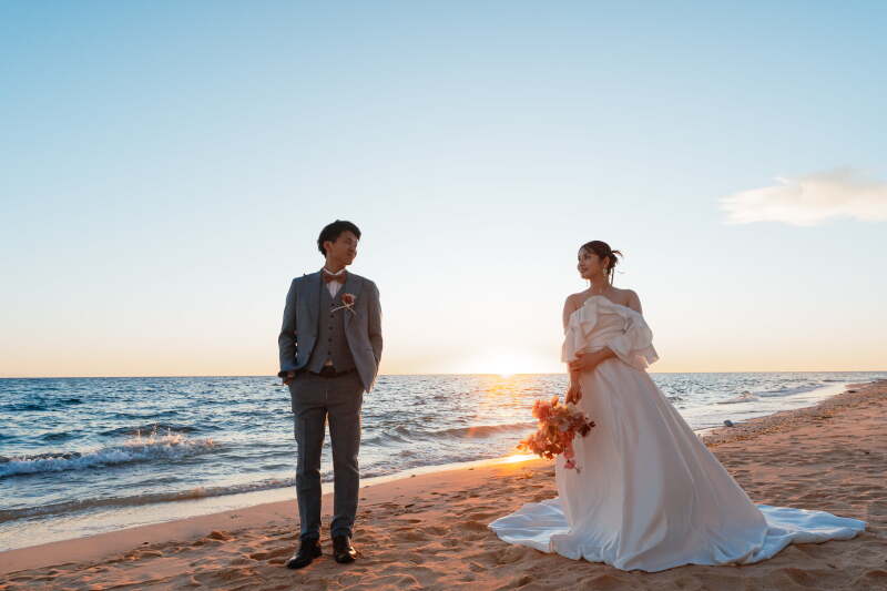 見つめ合うお二人