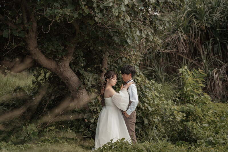 自然に囲まれて