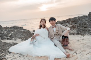 ピンク色の空♡