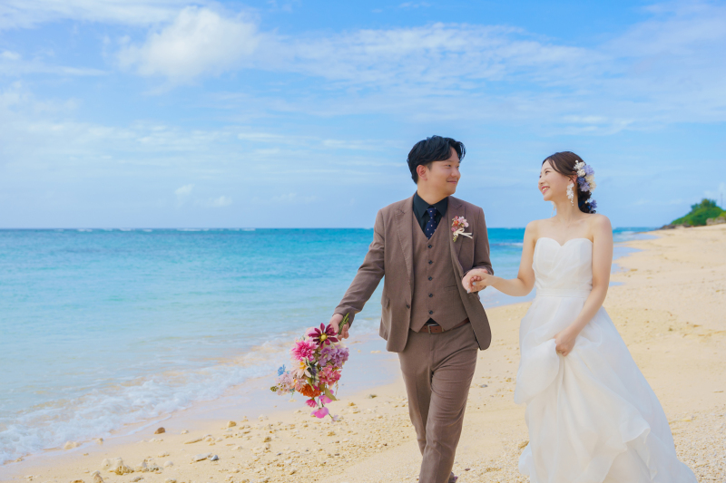 波のリズムに合わせて