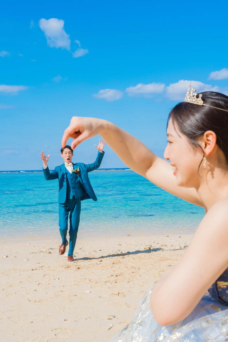 新郎さん捕まえたっ！笑