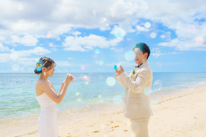 キラキラシャボン玉