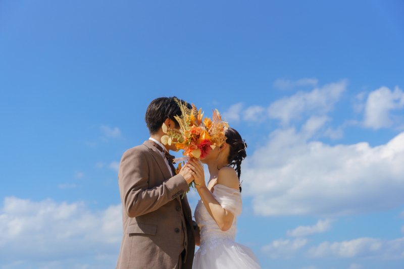 ブーケの向こう側は二人だけのヒミツ