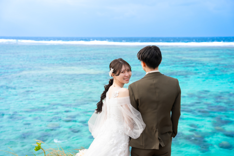 新婦さんの振り向きショット