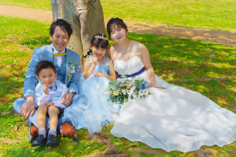 木陰でのんびり