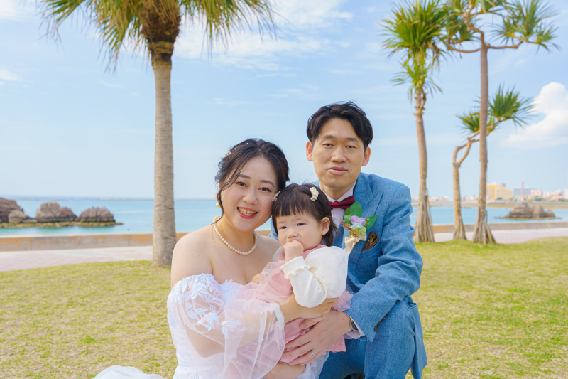 可愛いらしいファミリー