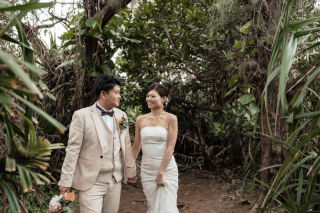 大人ナチュラルな雰囲気のお二人