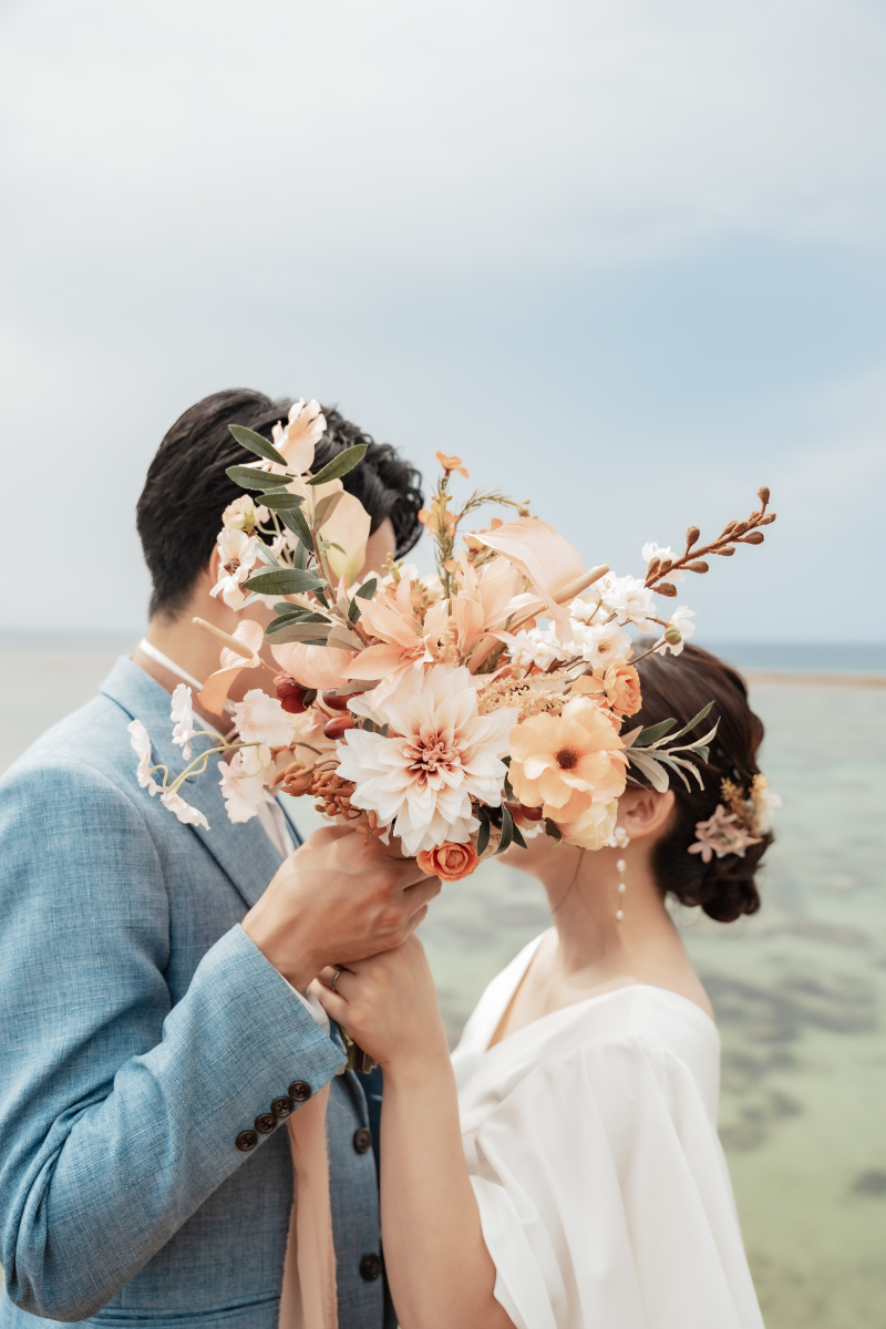 顔隠しショット