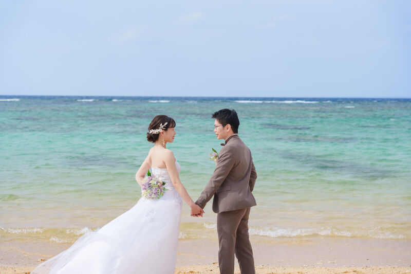 見つめ合いショット