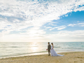 大自然に見守られながら