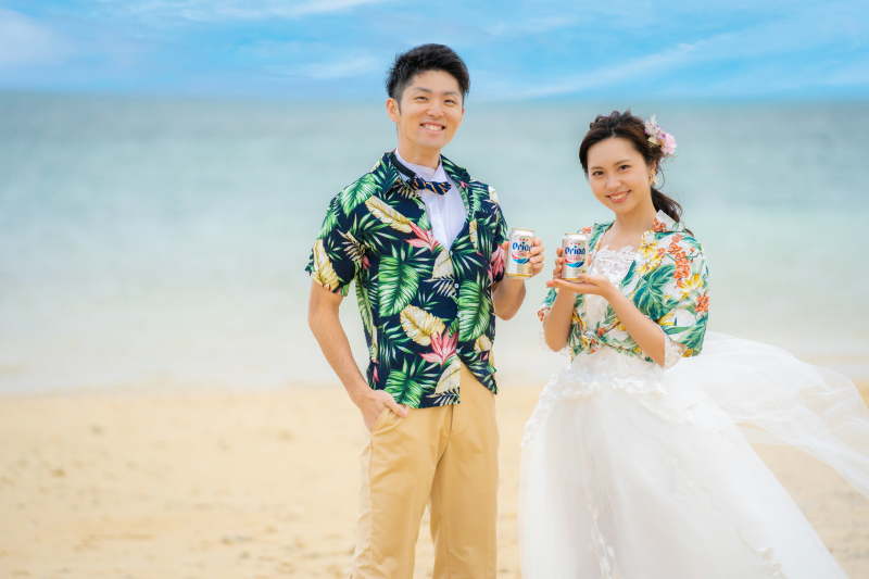 オリオンビール乾杯