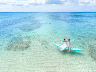 サップで楽しく沖縄らしく