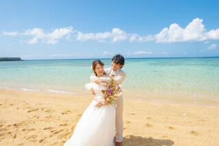 キュートなお二人と花火