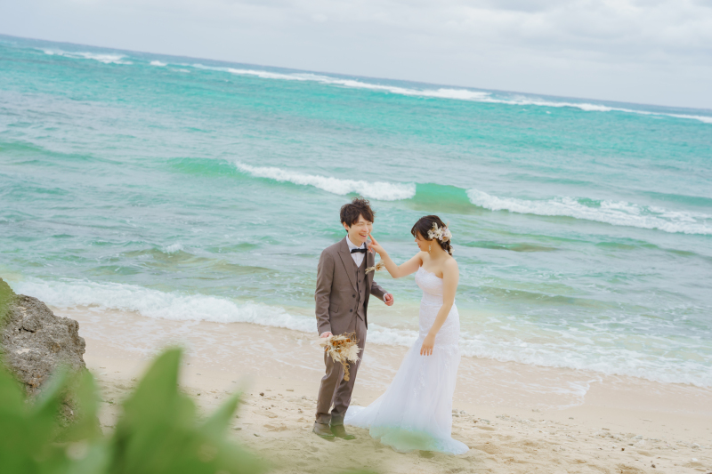 自然体なお二人を遠目から撮影