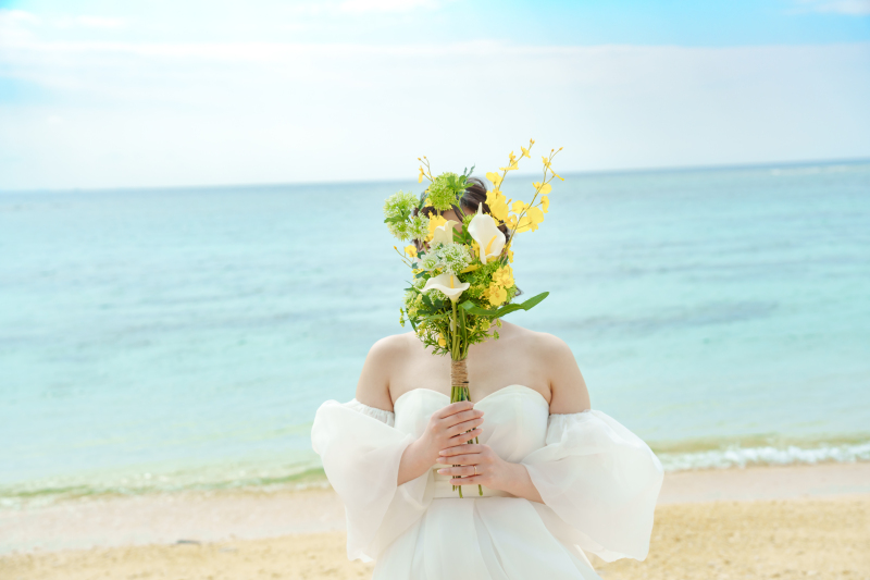 新婦さんソロショット