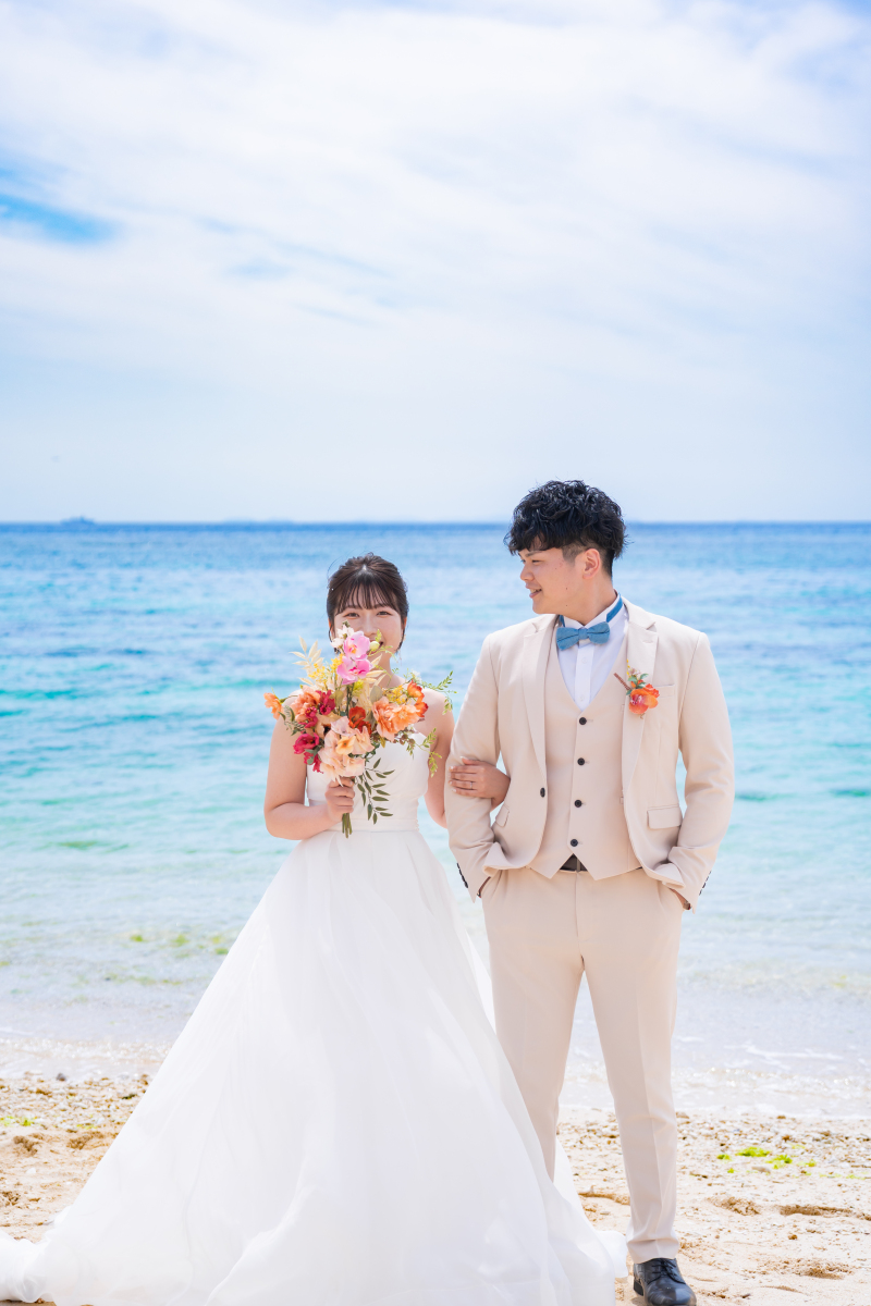 ブーケを使って