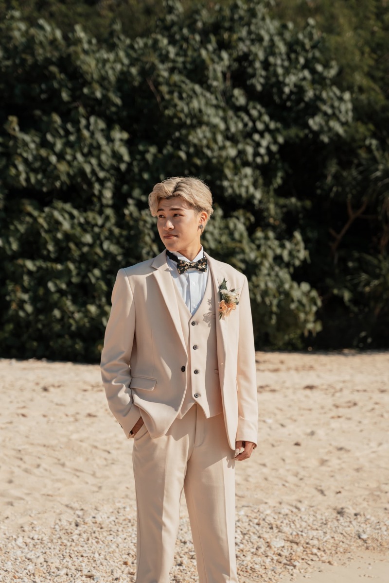 美意識高い系新郎さん♪