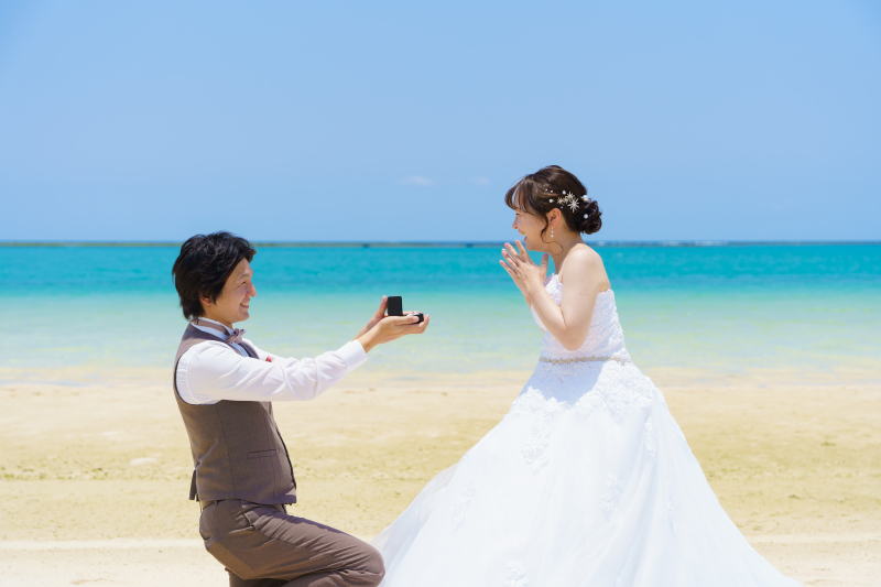 プロポーズシーン