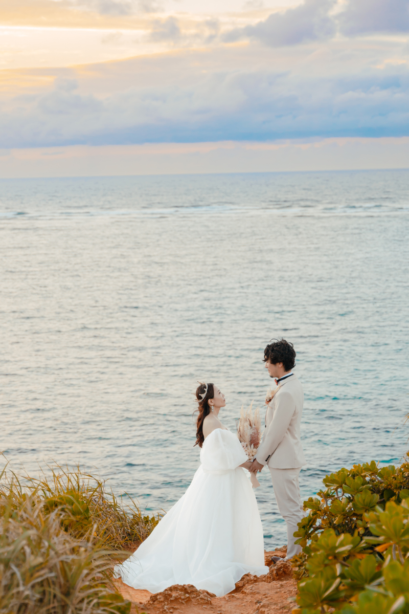 見つめ合いショット