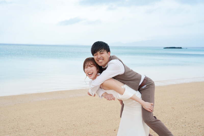 じゃれ合うお二人