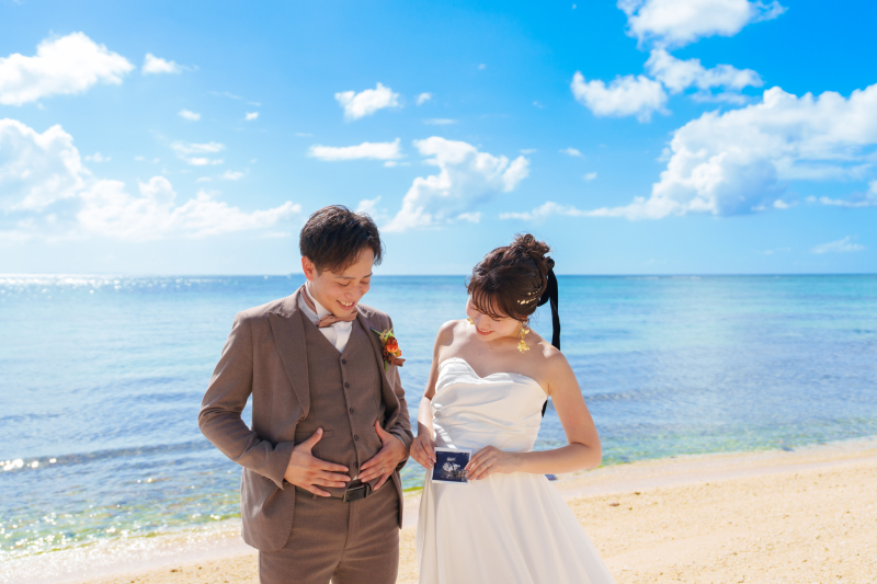パパになる予行練習?いや、ビールです。笑