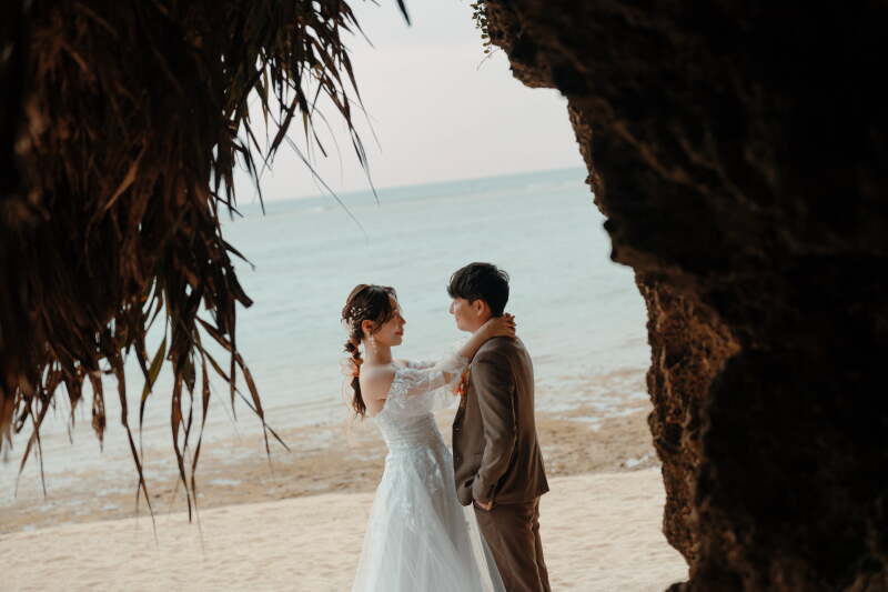 見つめ合うお二人