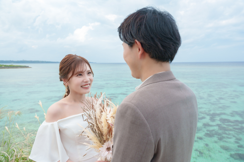 見つめ合うお二人