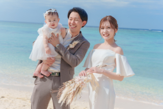 可愛らしいファミリー