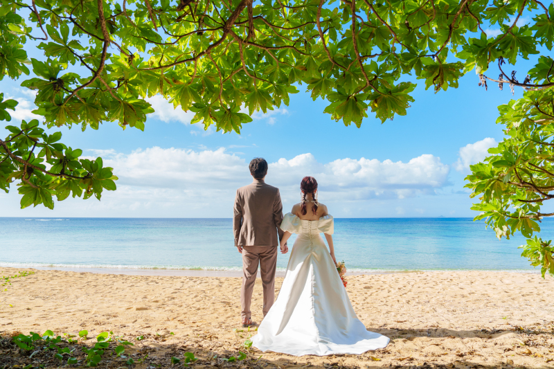 海と緑に包まれて