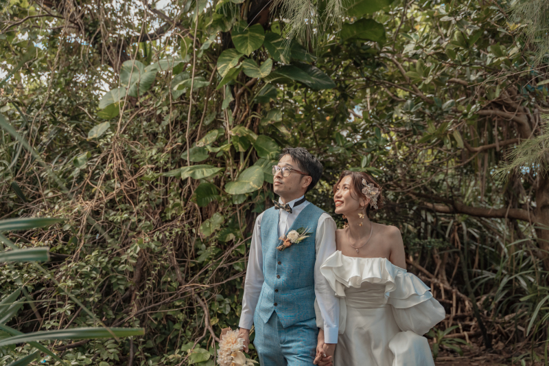 ジブリの世界に紛れ込んだような森の中