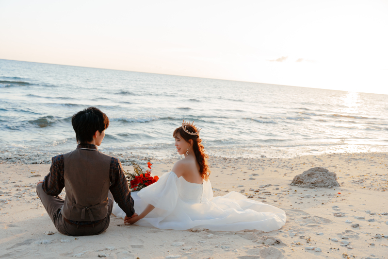青空とサンセット