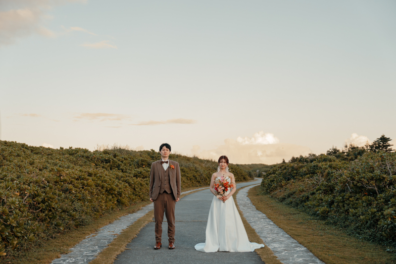 灯台へと続く道