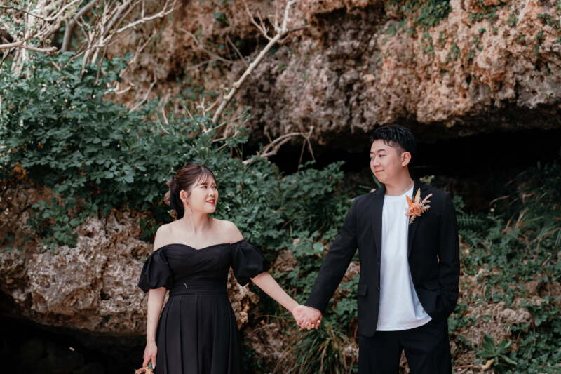 岩場も素敵です