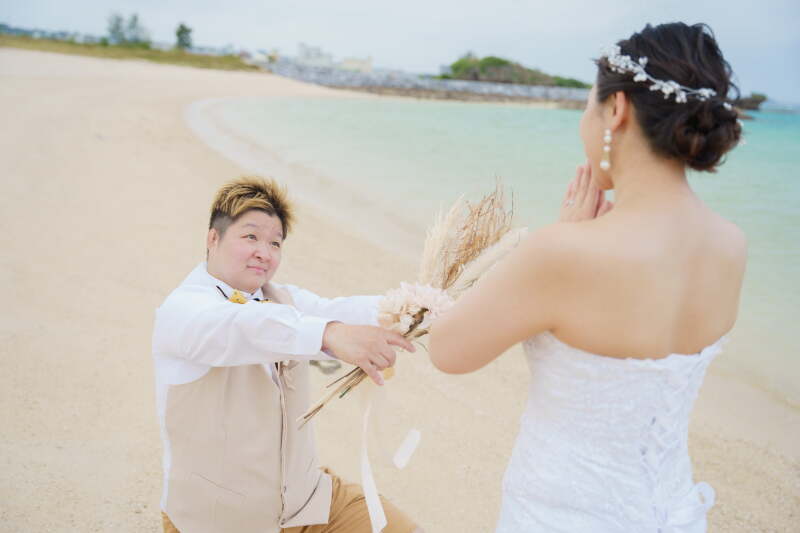 プロポーズシーン