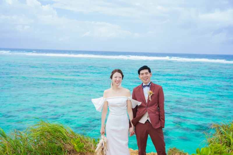 ザネー浜の崖(強風編)