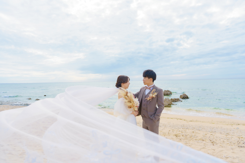 ベールでかっこよく