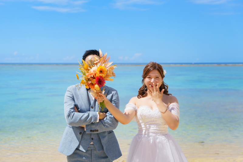 おちゃめな新婦さん♡