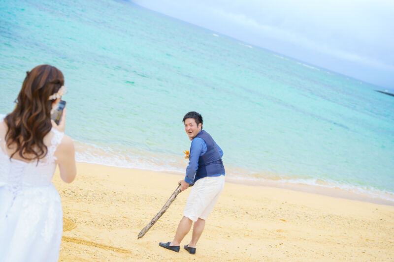 オフショットのような一枚