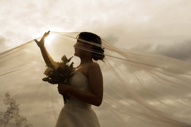 女神のような新婦さん