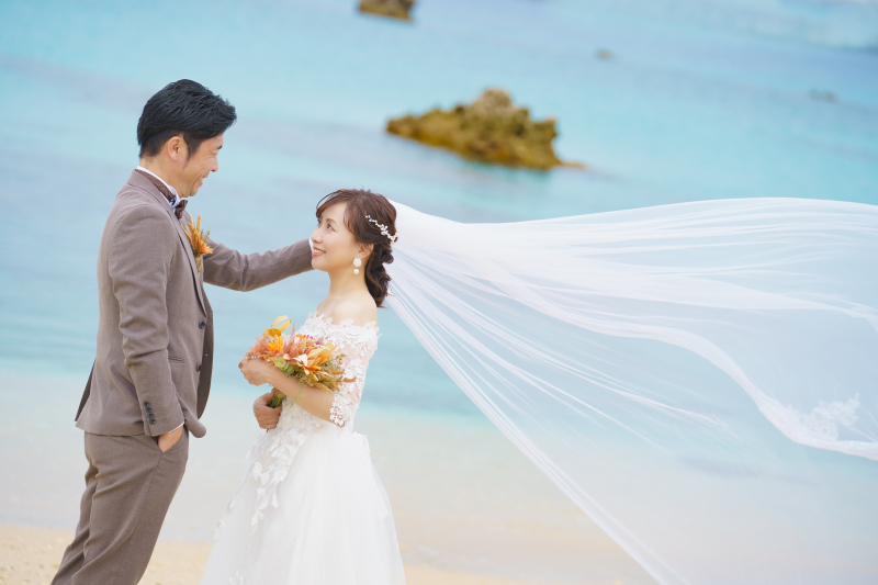 ベールで美しく