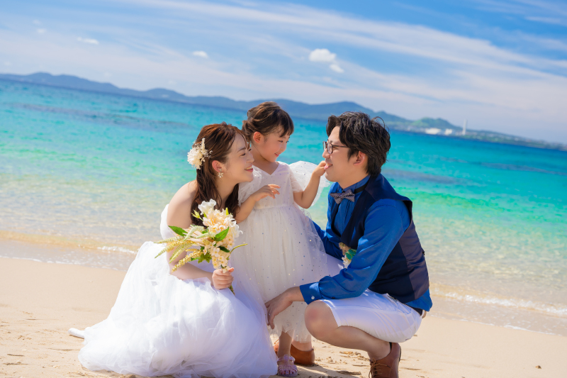 パパにツンツン