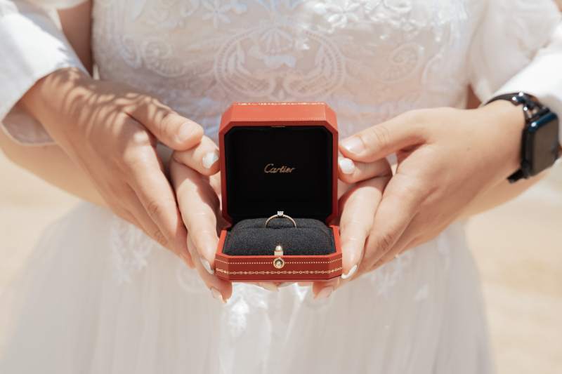 指輪ショット①